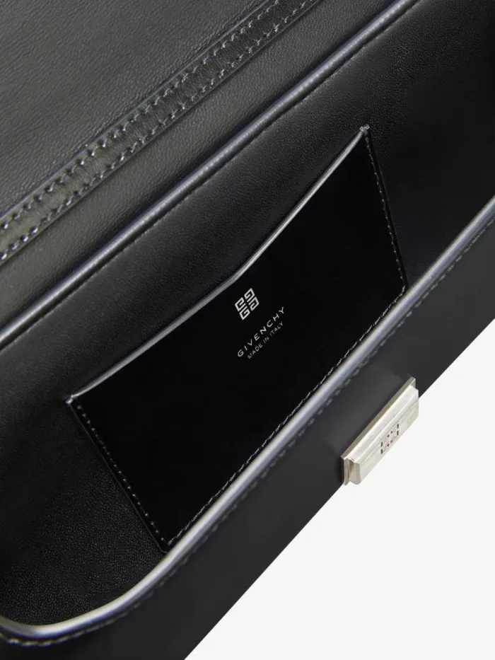 Women Shoulder Bags Givenchy Voyou Clutch Bag In Crocodile Effect Leather Black Women Shoulder Bags Givenchy Voyou Clutch Bag In Crocodile Effect Leather Black