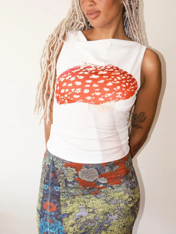 Women Simone Top Mushroom Lisa Says Gah Sleeveless Tops