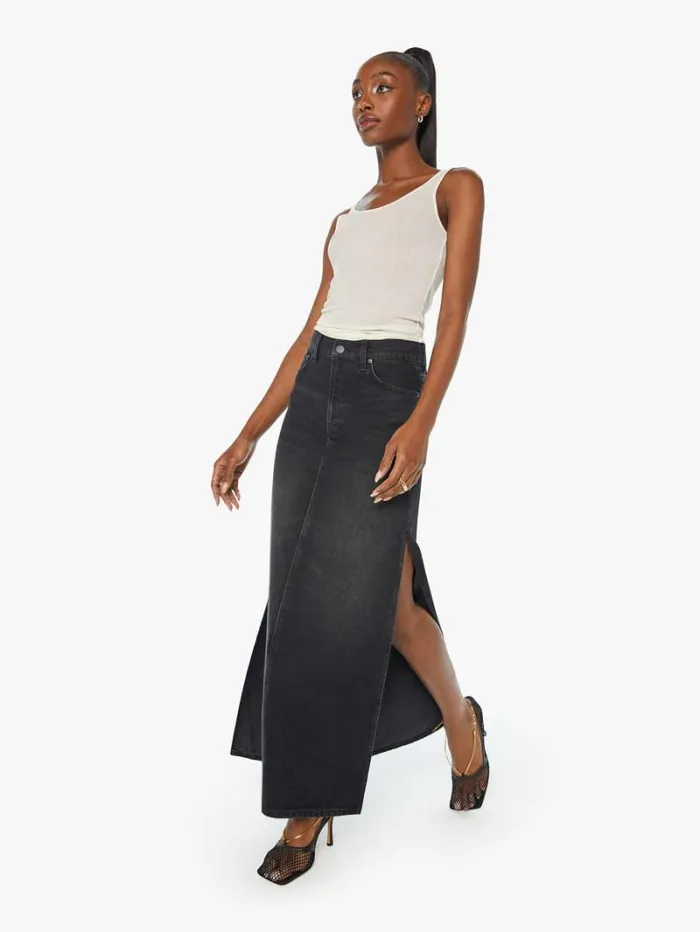 Women Skirts Mother Denim Snacks The Fun Dip Slice Maxi Skirt Late Night Lick Women Skirts Mother Denim Snacks The Fun Dip Slice Maxi Skirt Late Night Lick