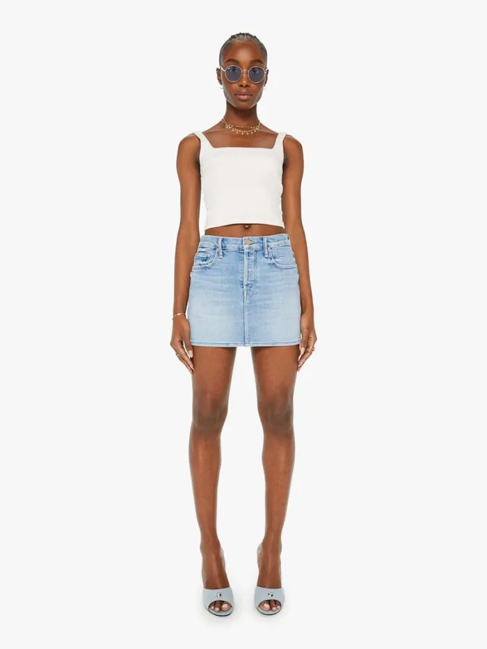 Women Skirts Mother Denim The Vagabond Mini Skirt One Last Trip