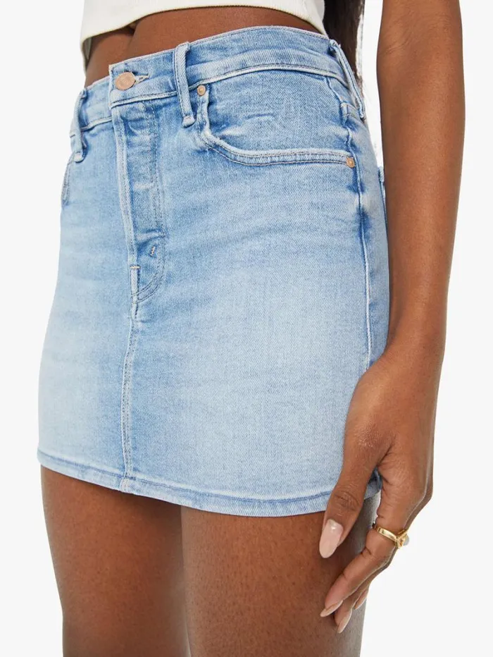 Women Skirts Mother Denim The Vagabond Mini Skirt One Last Trip