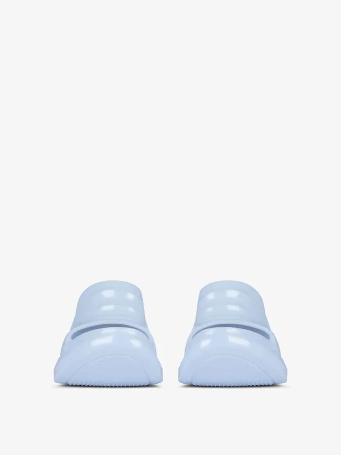 Women Slides and Sandals Givenchy Marshmallow Wedge Sandals In Rubber Cloud Blue Women Slides and Sandals Givenchy Marshmallow Wedge Sandals In Rubber Cloud Blue