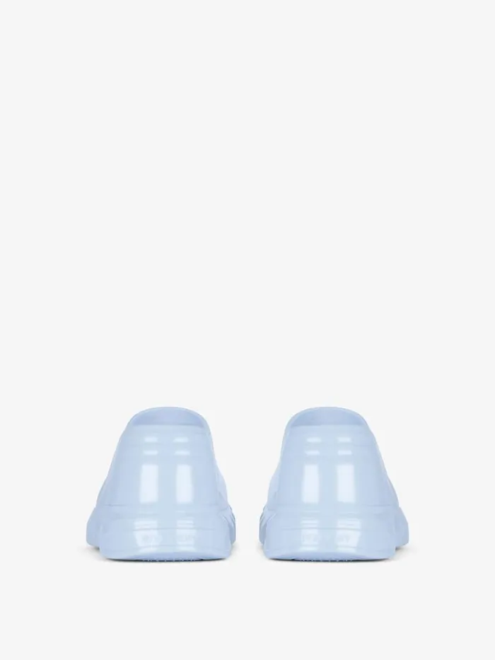 Women Slides and Sandals Givenchy Marshmallow Wedge Sandals In Rubber Cloud Blue Women Slides and Sandals Givenchy Marshmallow Wedge Sandals In Rubber Cloud Blue