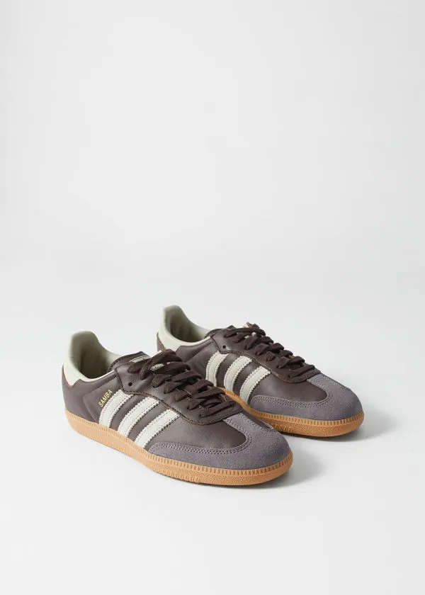 Women Sneakers and Other Stories Adidas Originals Samba OG Dark Brown