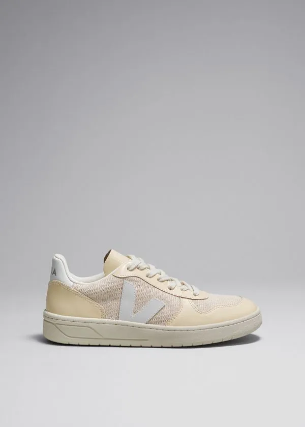 Women Sneakers and Other Stories Veja V10 Sneakers Cream