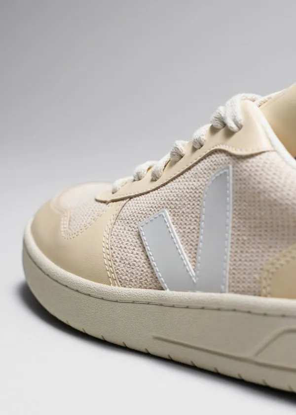 Women Sneakers and Other Stories Veja V10 Sneakers Cream