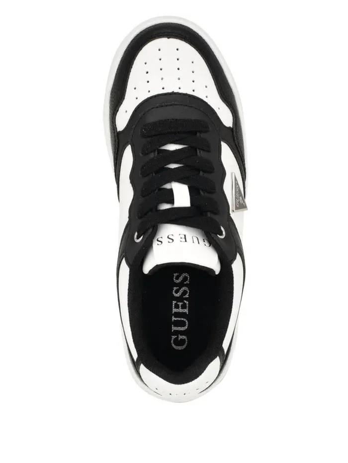 Women Sneakers GUESS Miram TwoTone Sneakers Black And White Women Sneakers GUESS Miram TwoTone Sneakers Black And White