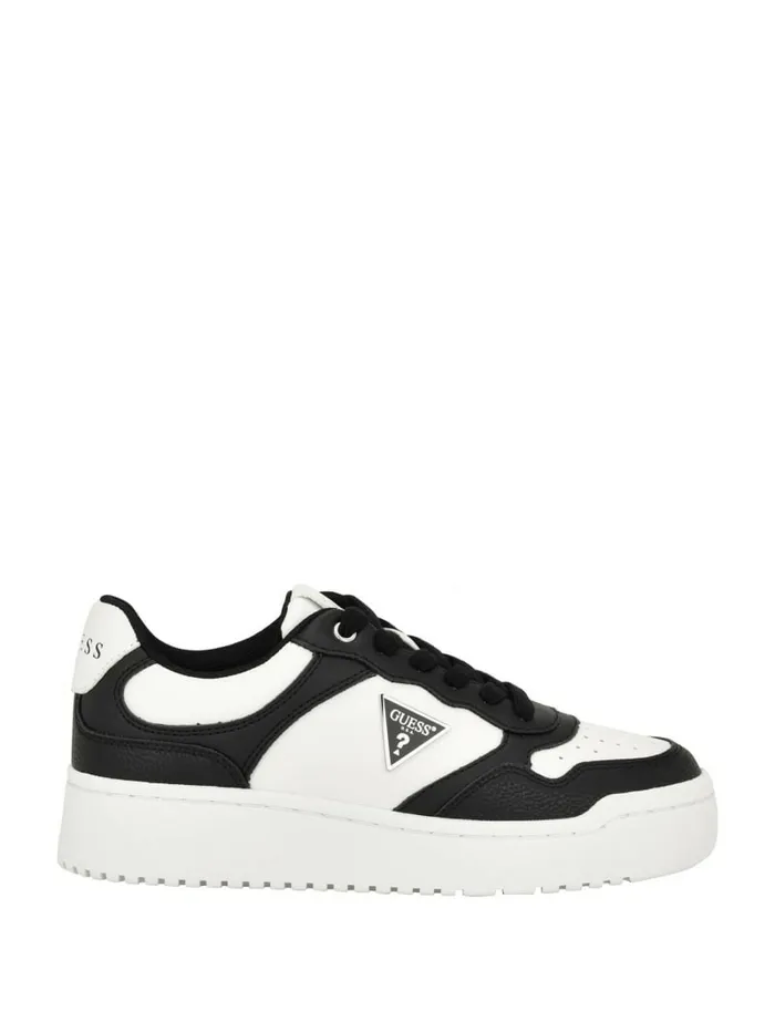 Women Sneakers GUESS Miram TwoTone Sneakers Black And White Women Sneakers GUESS Miram TwoTone Sneakers Black And White