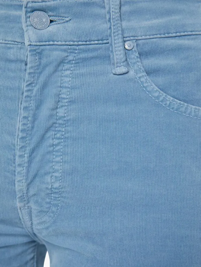 Women Straight Mother Denim The Hiker Hover Blue Shadow
