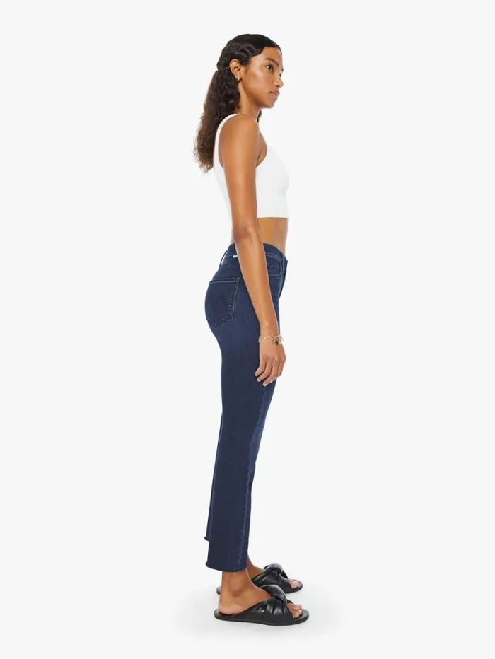 Women Straight Mother Denim The Mid Rise Dazzler Ankle Wash Chip On My Shoulder Women Straight Mother Denim The Mid Rise Dazzler Ankle Wash Chip On My Shoulder