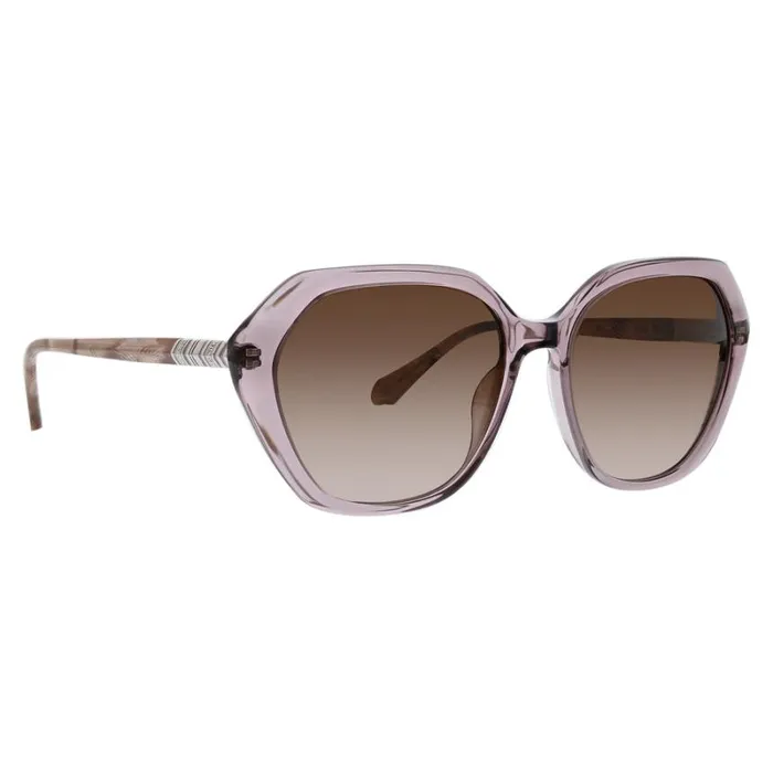 Women Sunglasses Badgley Mischka Solene Sunglasses Plum