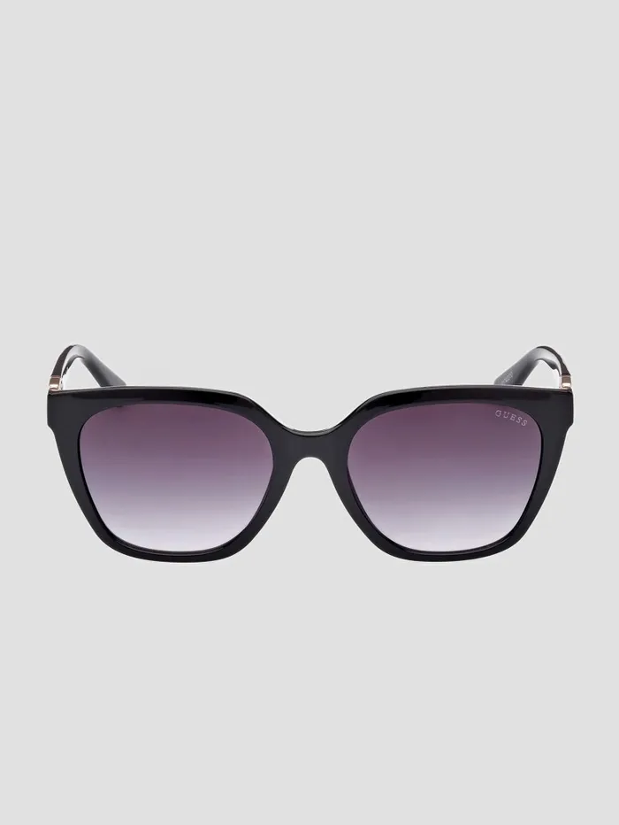 Women Sunglasses GUESS Square Sunglasses Silver