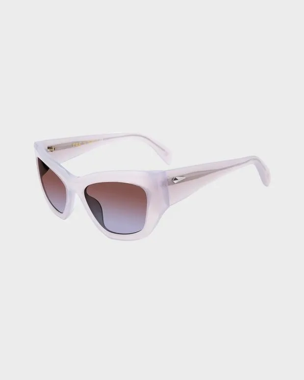 Women Sunglasses rag and bone Gwyn BeigeViolet