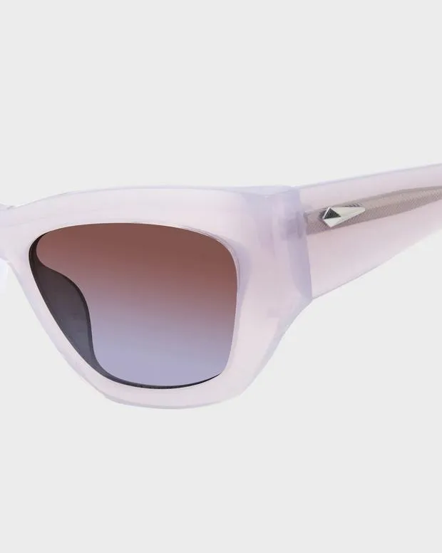 Women Sunglasses rag and bone Gwyn BeigeViolet
