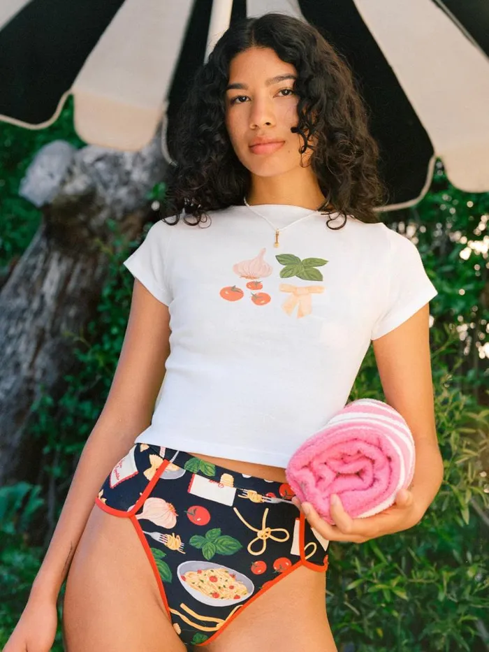 Women Surfrider Bottom Buon Appetito Black Lisa Says Gah Swim