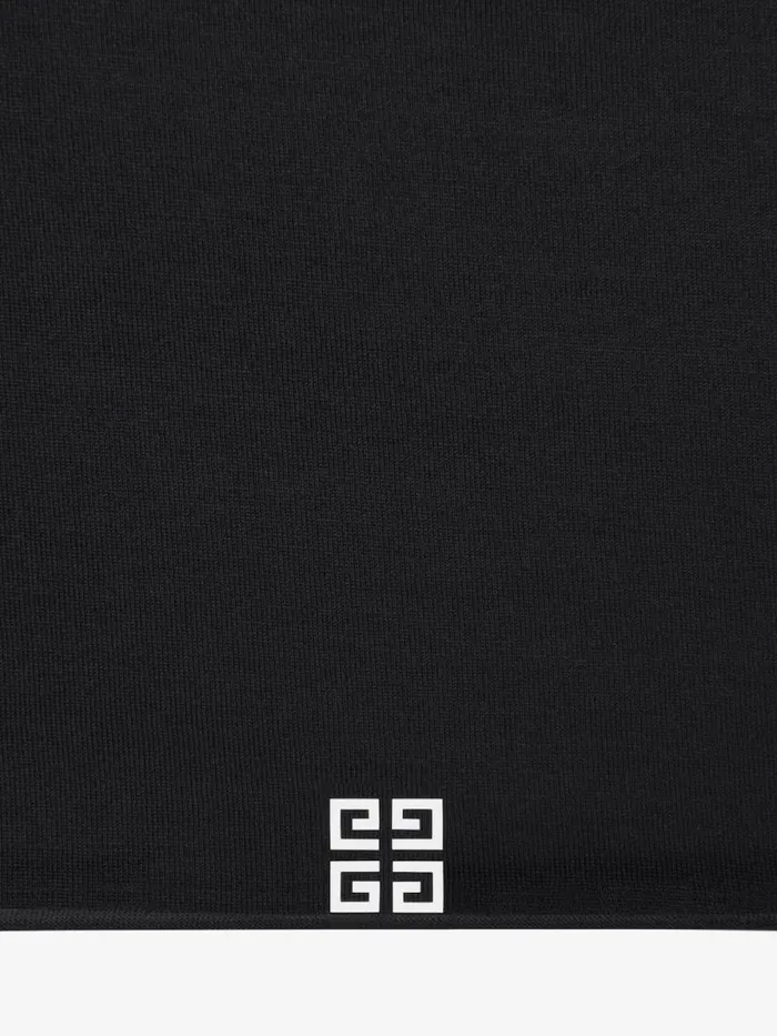Women TShirts Givenchy GIVENCHY Archetype Cropped Tshirt In Cotton Black