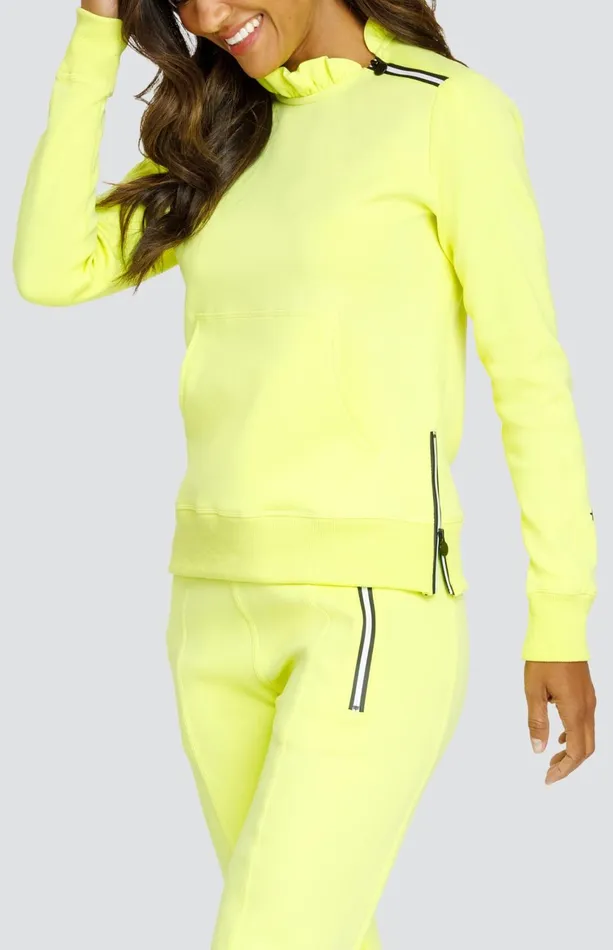 Women Tail Activewear Long Sleeve Condoleezza Sunny Lime Pullover