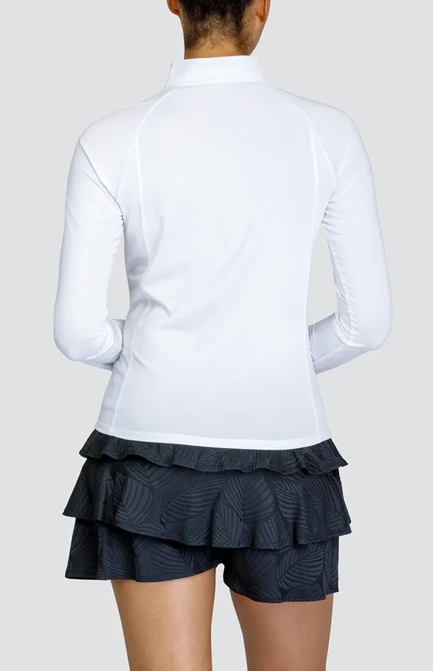 Women Tail Activewear Long Sleeve Imelda Top Chalk White
