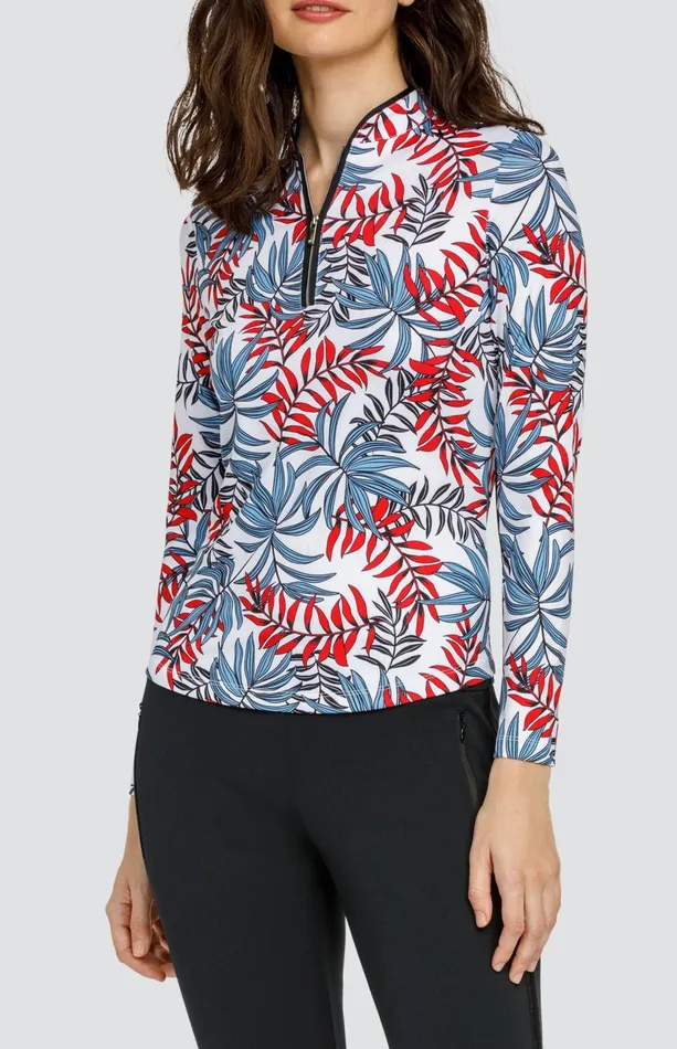 Women Tail Activewear Long Sleeve Radley Top Palm Breeze