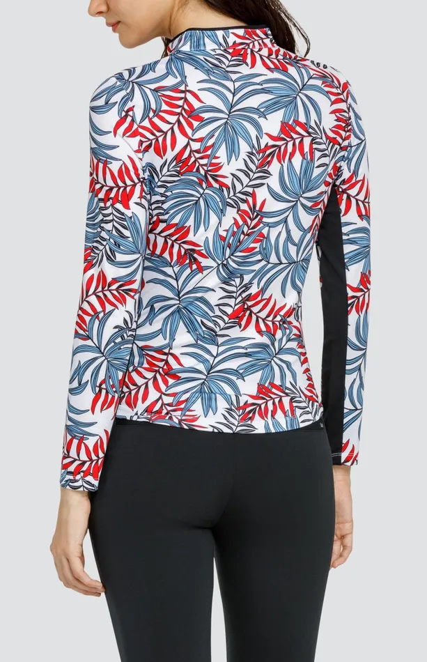 Women Tail Activewear Long Sleeve Radley Top Palm Breeze