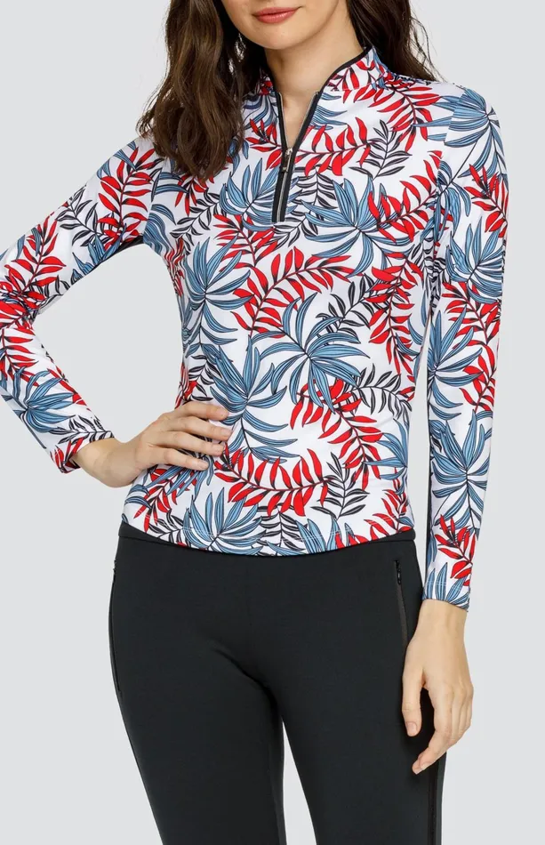 Women Tail Activewear Long Sleeve Radley Top Palm Breeze