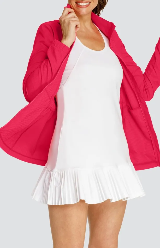 Women Tail Activewear Nola Water Resistant Jacket Wild Cherry