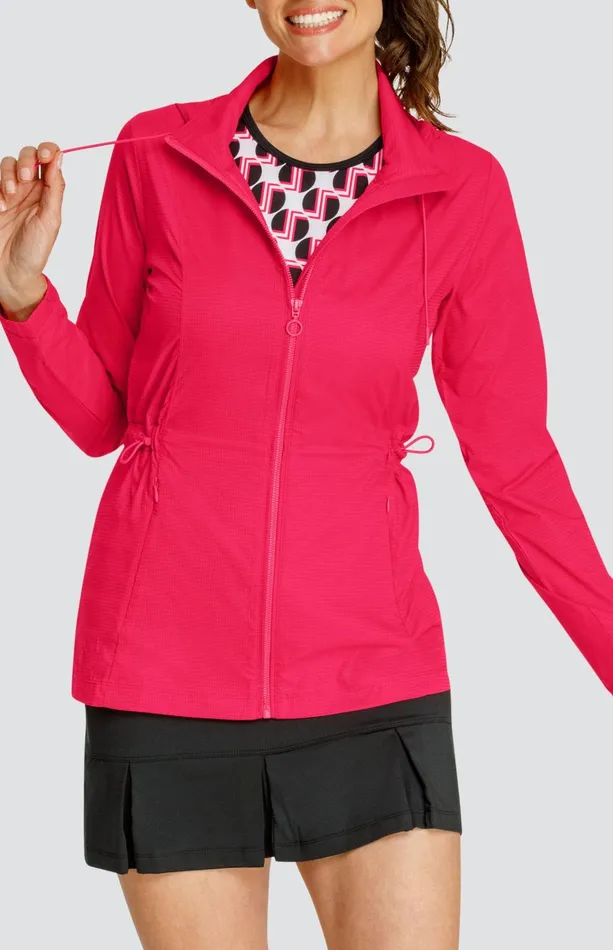 Women Tail Activewear Nola Water Resistant Jacket Wild Cherry