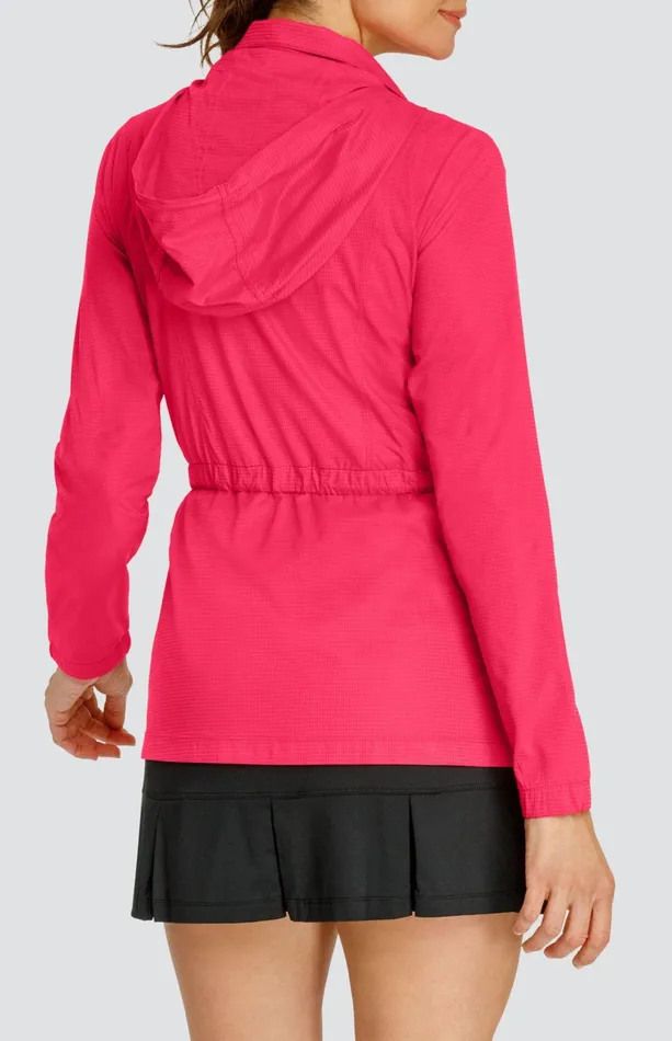 Women Tail Activewear Nola Water Resistant Jacket Wild Cherry