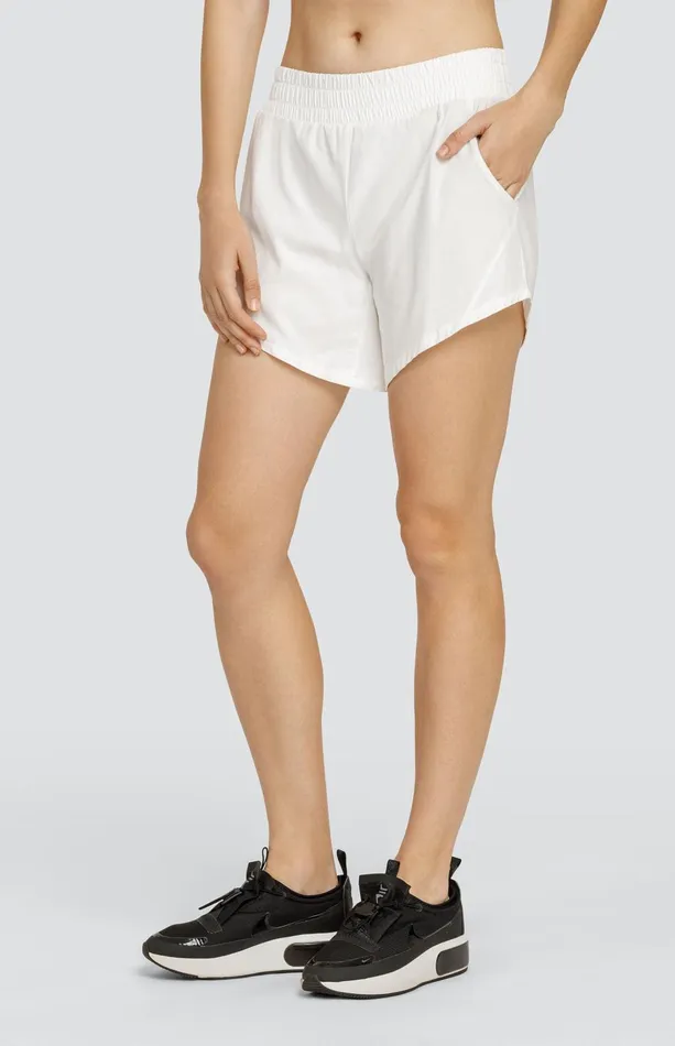 Women Tail Activewear Shorts Indo 6034 Short Chalk White