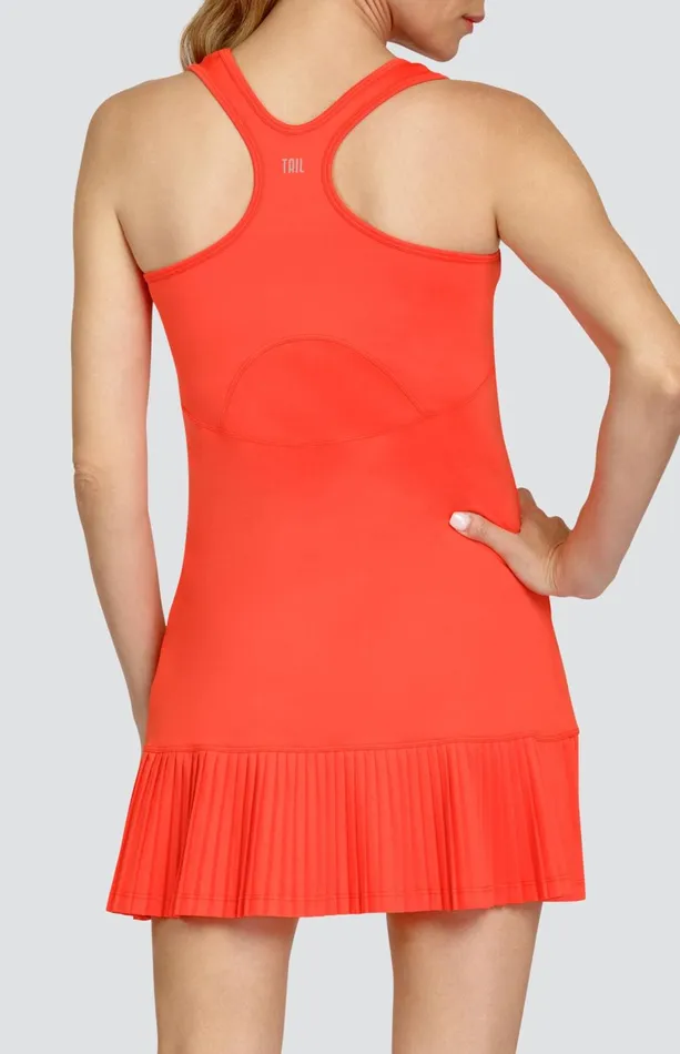 Women Tail Activewear Sleeveless Coletta 32034 Dress Mandarin