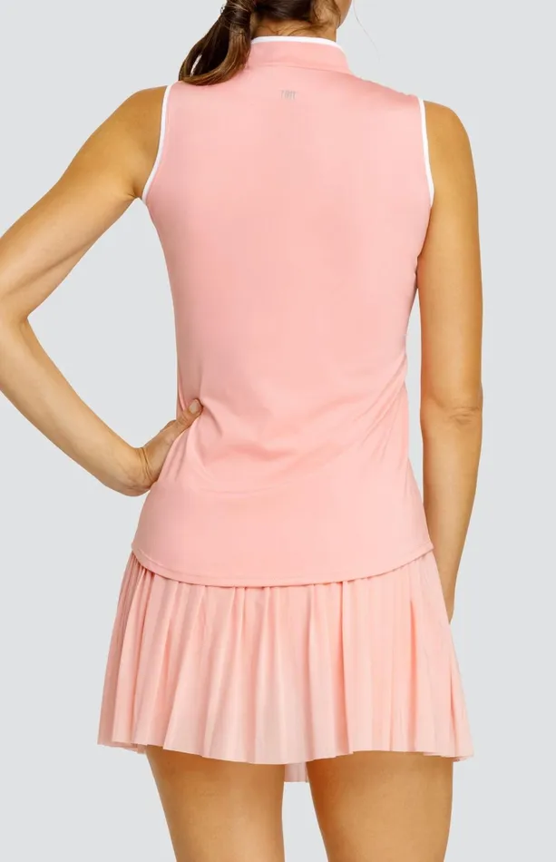 Women Tail Activewear Sleeveless Coquette Top Quartz Pink
