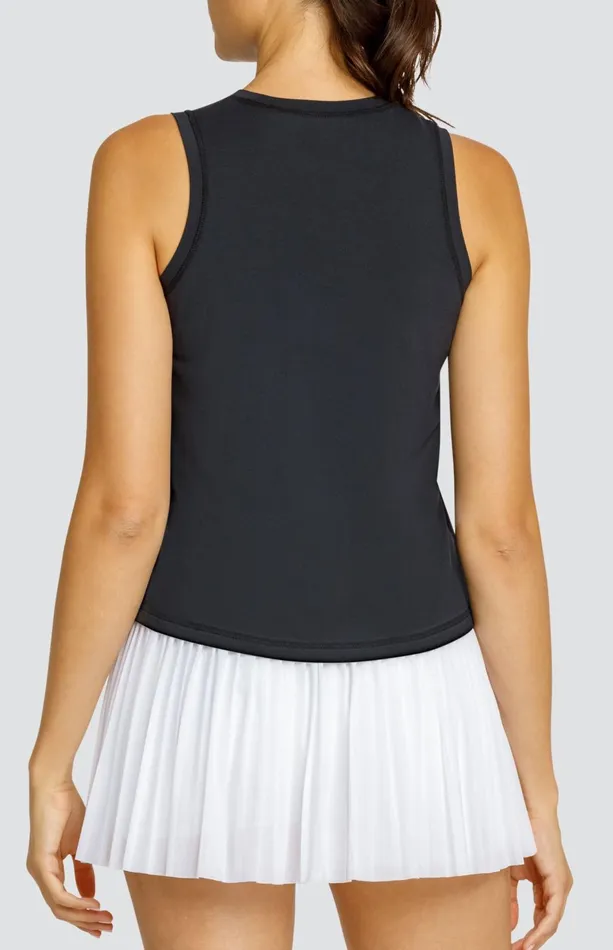 Women Tail Activewear Tanks Machli Tank Onyx Black