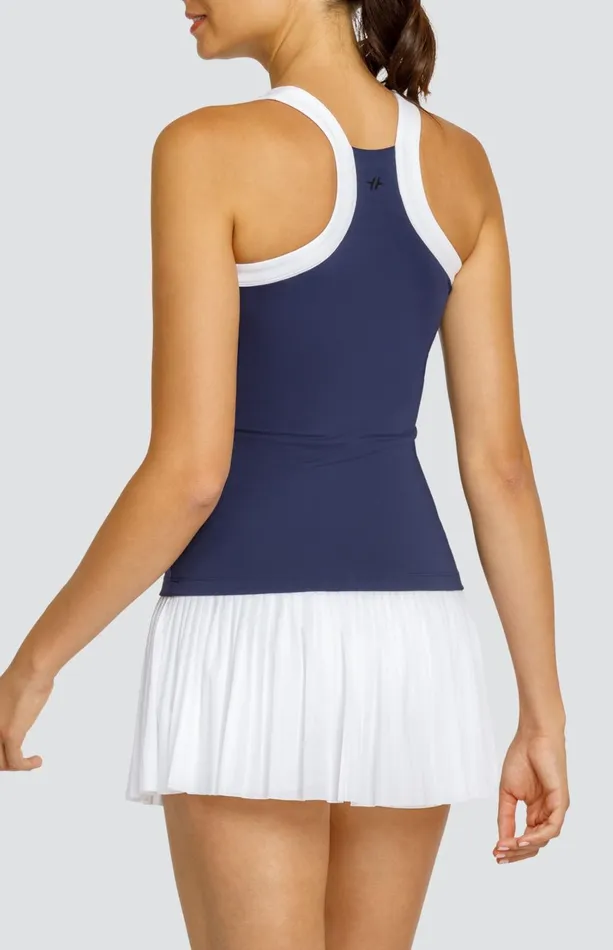 Women Tail Activewear Tanks Zoraya Tank Navy Blue