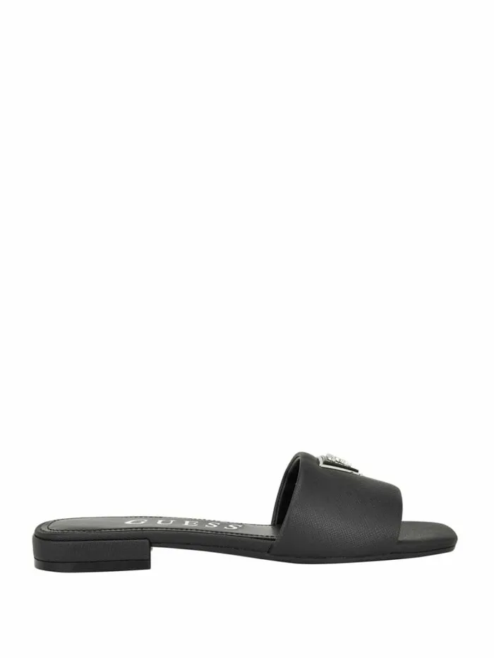Women Tamed Triangle Sandals Black 001 Sandals GUESS Women Tamed Triangle Sandals Black 001 Sandals GUESS