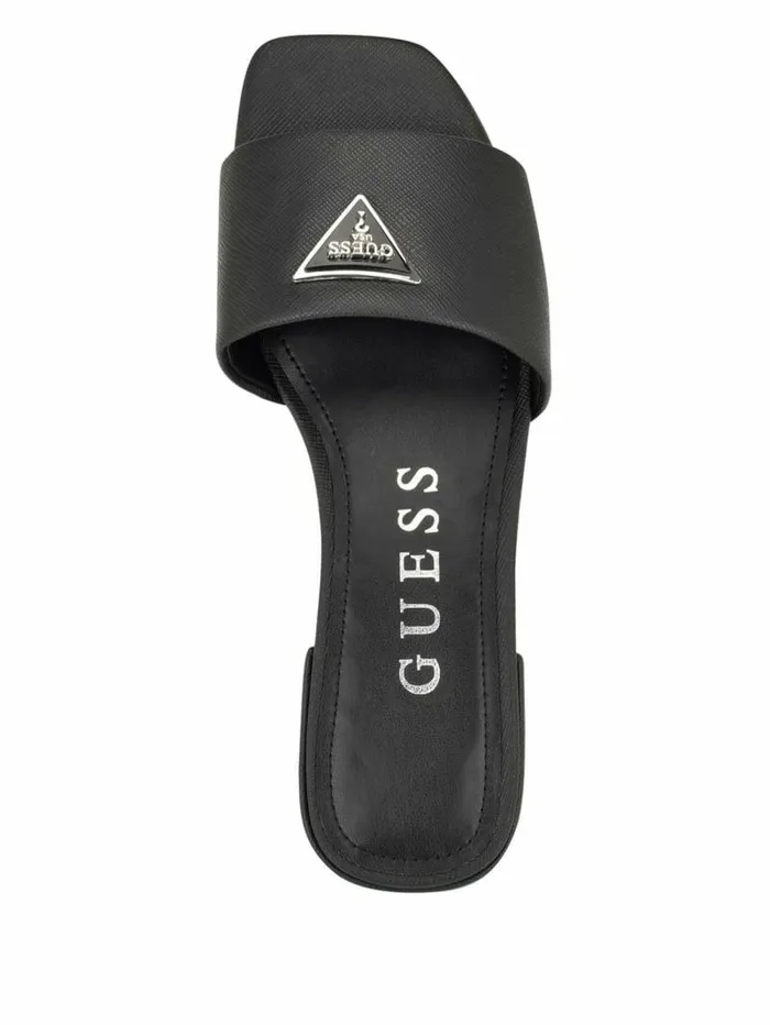 Women Tamed Triangle Sandals Black 001 Sandals GUESS Women Tamed Triangle Sandals Black 001 Sandals GUESS
