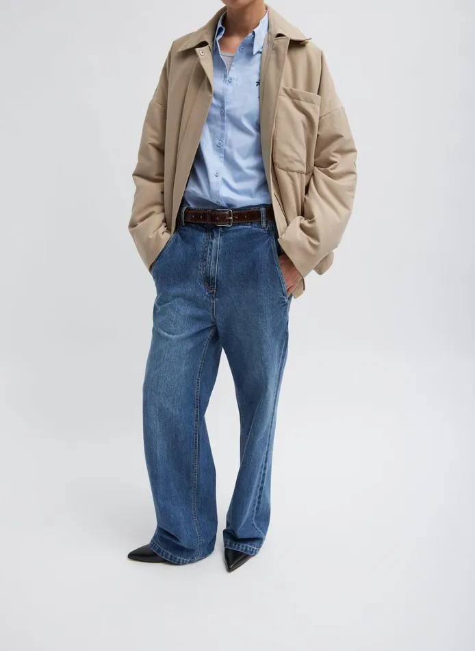 Women Tibi Jackets and Outerwear Clyde Padding Shirt Jacket