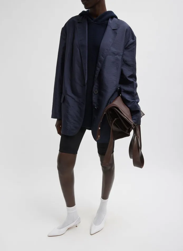 Women Tibi Jackets and Outerwear Crispy Nylon Liam Blazer