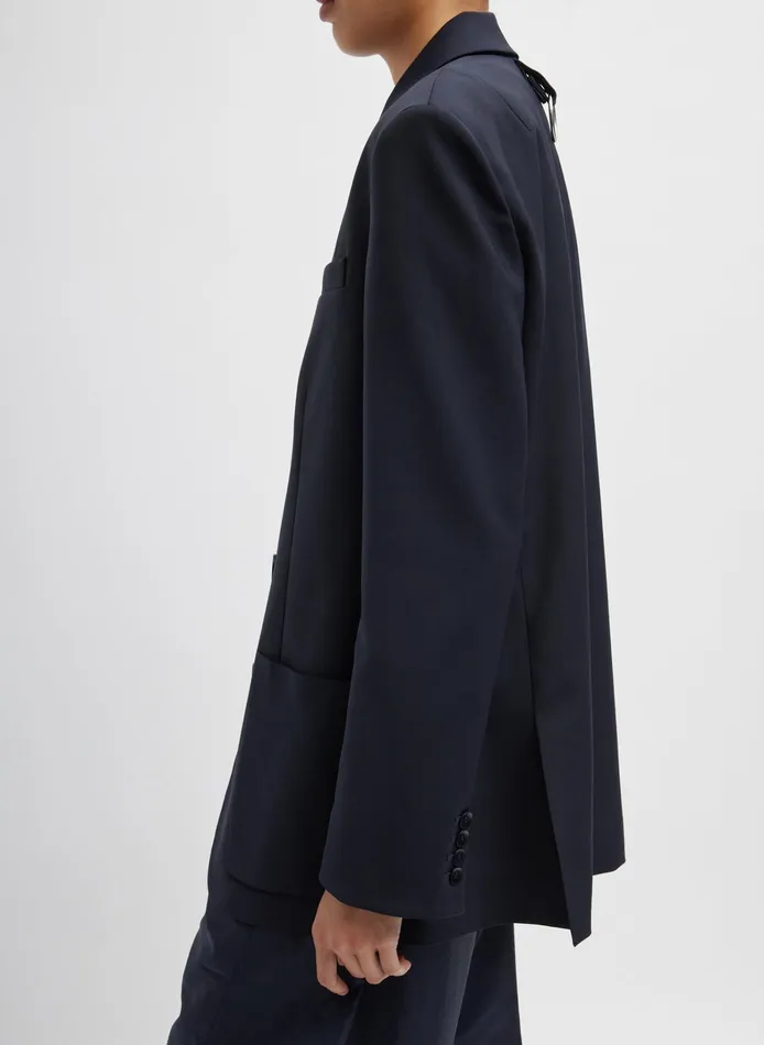 Women Tibi Jackets and Outerwear Tropical Wool Max Blazer
