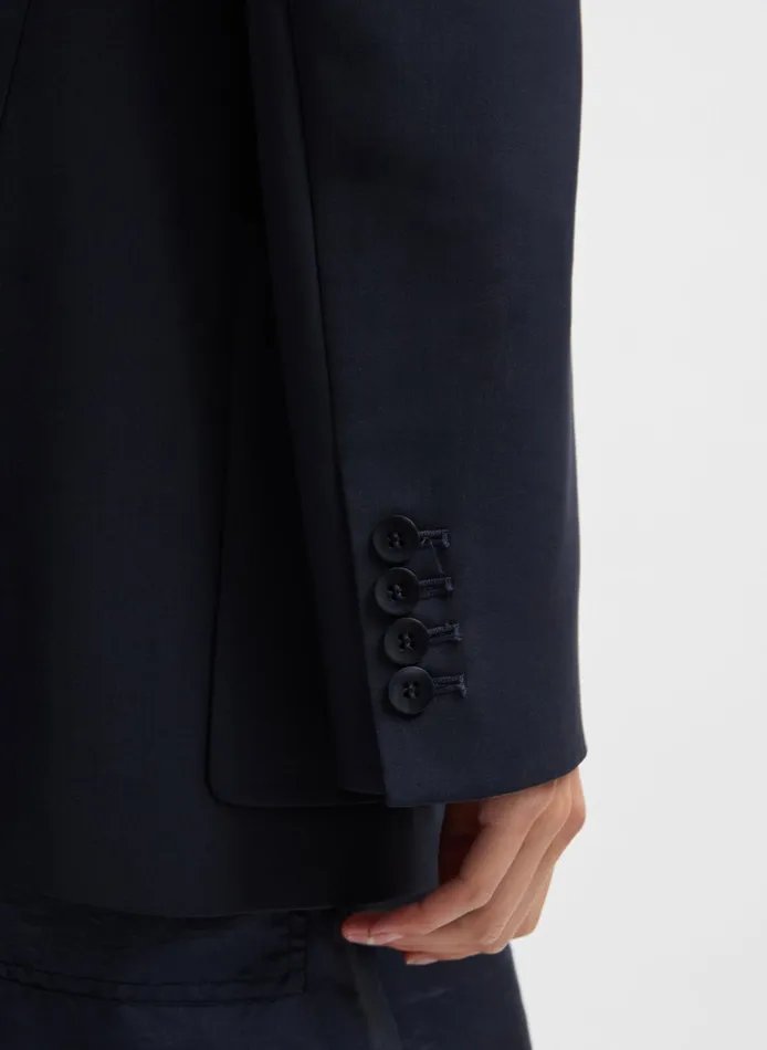 Women Tibi Jackets and Outerwear Tropical Wool Max Blazer