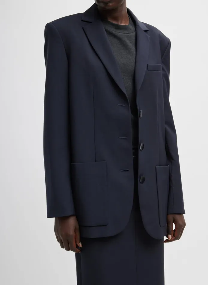Women Tibi Jackets and Outerwear Tropical Wool Max Blazer