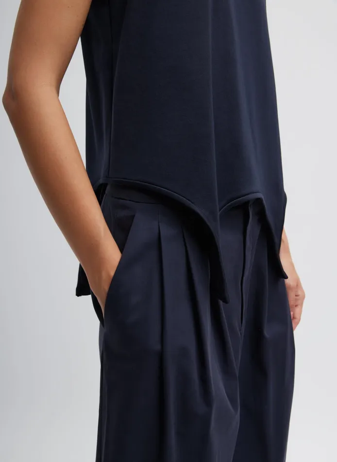 Women Tibi Skirts Bio Twill Triple Pleat Skirt