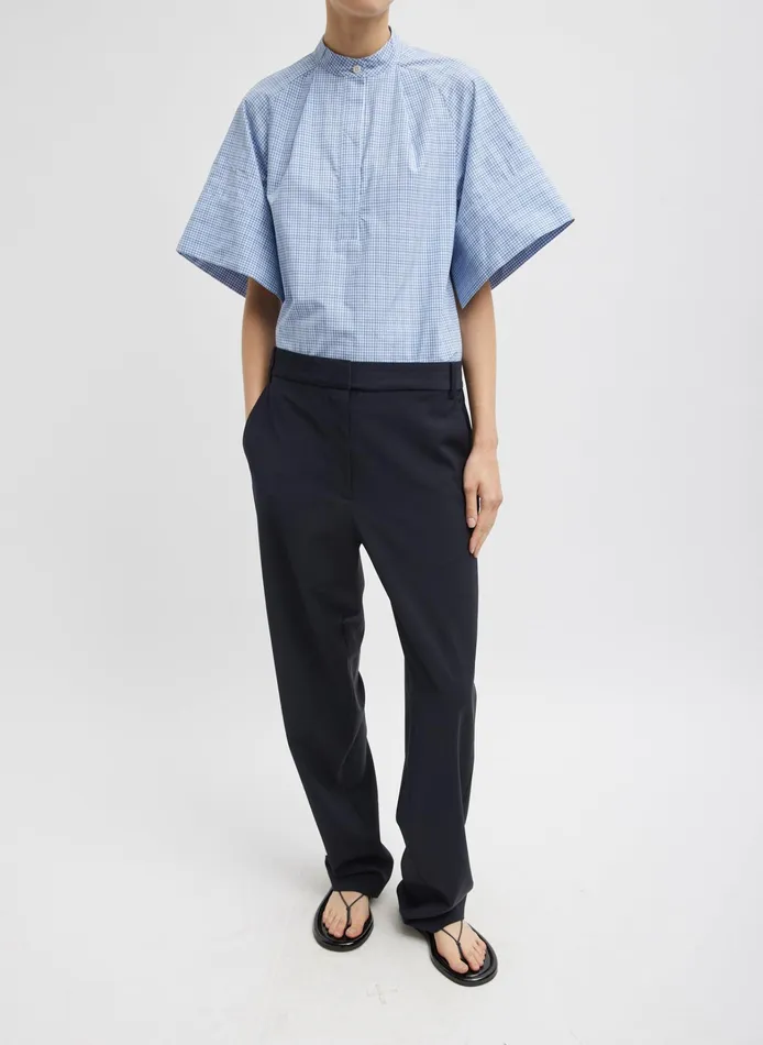 Women Tibi Suits Tropical Wool Reese Sculpted Trouser