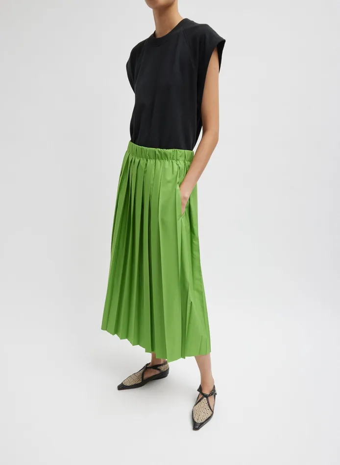 Women Tibi Tops Light Weight Sweatshirting Sleeveless Easy Top