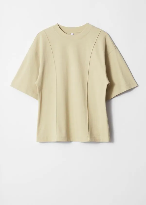 Women Tops and Tshirts and Other Stories Structured Tshirt Yellow
