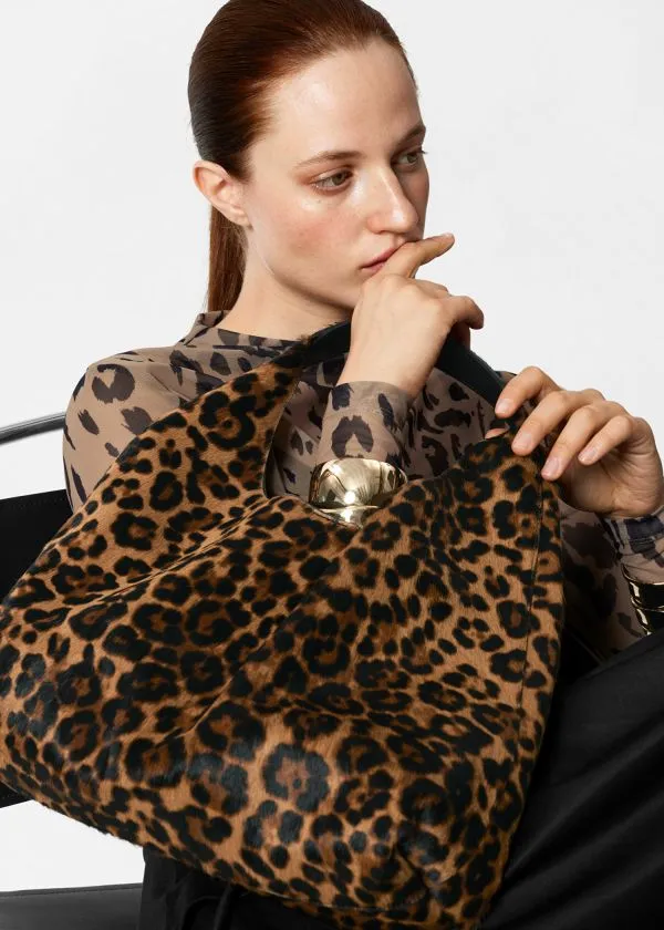 Women Tote Bags and Other Stories LeopardPrint Tote Bag Leopard