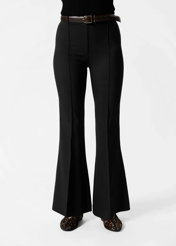 Women Trousers and Other Stories Flared Trousers Black