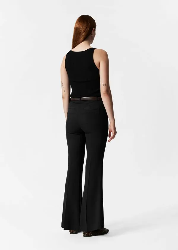 Women Trousers and Other Stories Flared Trousers Black