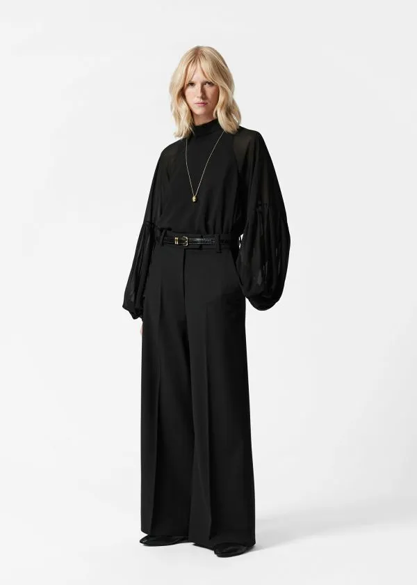 Women Trousers and Other Stories Wide Trousers Black