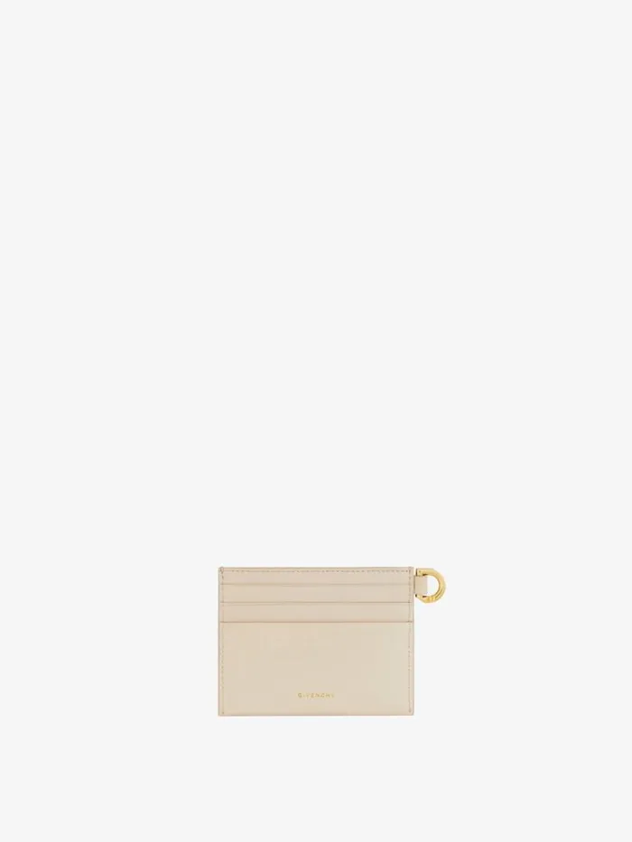 Women Wallets and Card Holders Givenchy 4G Liquid Card Holder In Box Leather Natural Beige Women Wallets and Card Holders Givenchy 4G Liquid Card Holder In Box Leather Natural Beige