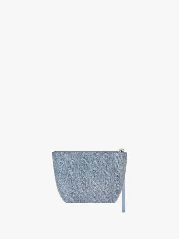 Women Wallets and Card Holders Givenchy Mini GIVENCHY Pouch In Denim Medium Blue Women Wallets and Card Holders Givenchy Mini GIVENCHY Pouch In Denim Medium Blue